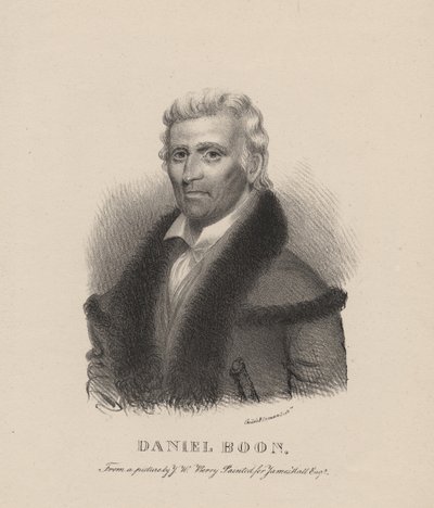 Daniel Boone, litho by C.G. Childs, 1830 by Albert Newsam